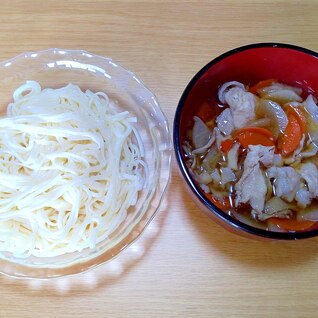 ＜超簡単＞肉汁うどん